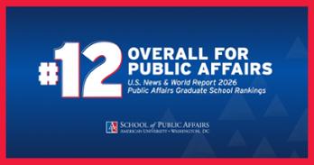 #12 Overall for Public Affairs