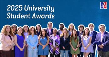 2025 University Student Award winners