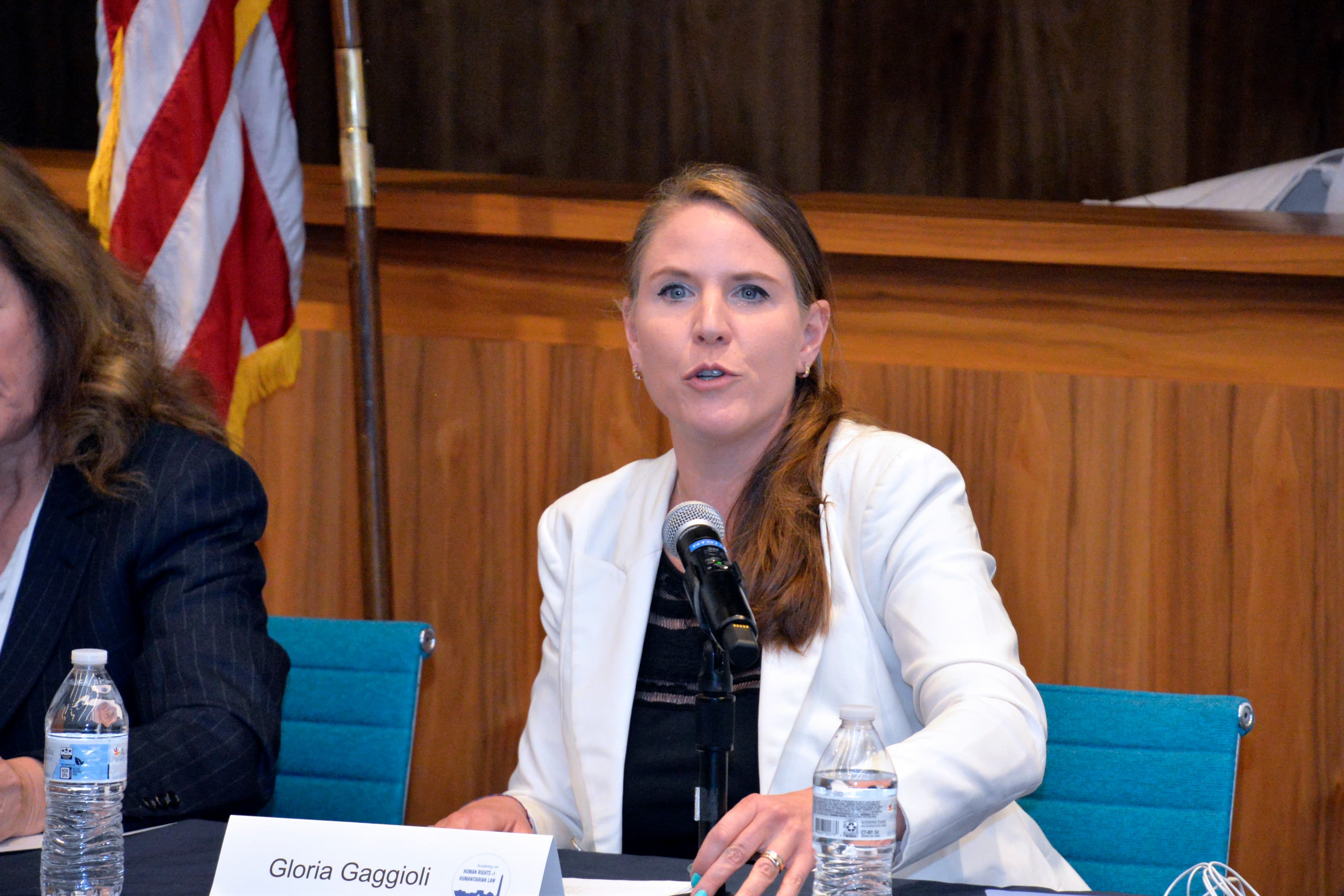 Prof. Gloria Gaggioli, exdirectora de la Academia de Ginebra de Derechos Humanos