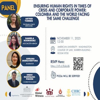 Ensuring human rights in times of crisis and corporate power - Colombia and the world facing the same challenge ENG HRD