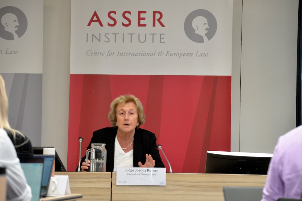 Judge Joanna Korner, International Criminal Court